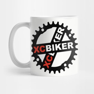 MTB bicycle, XC biker Mug